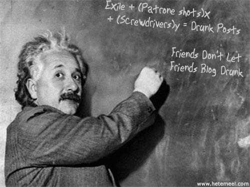 Einstein Know What's Up