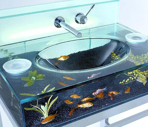 goldfish tank decorations. Italbrass Moody Aquarium Sink