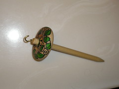 Hand Painted Spindle