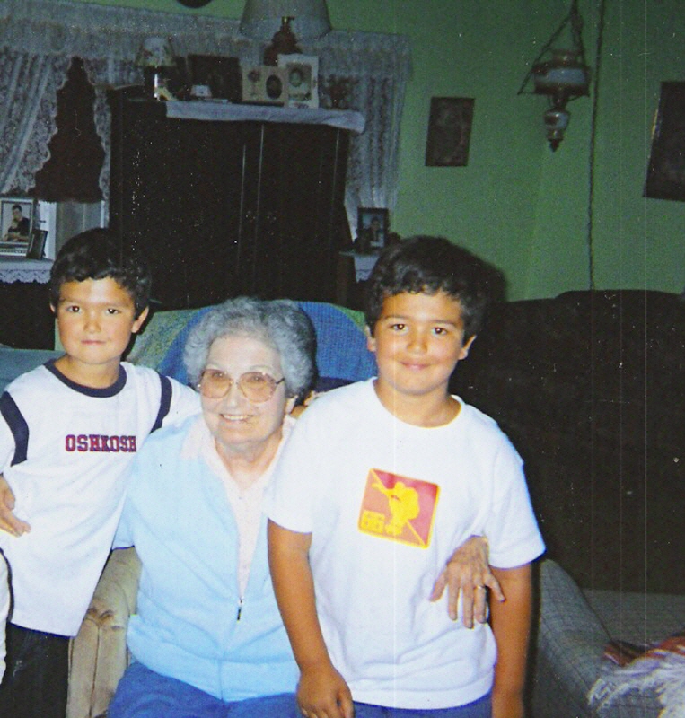Great Grandma and Boys