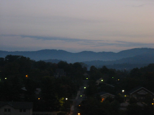 dawn in asheville