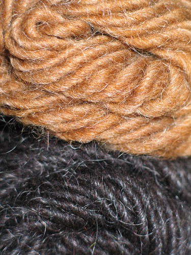 Worsted and Bulky together