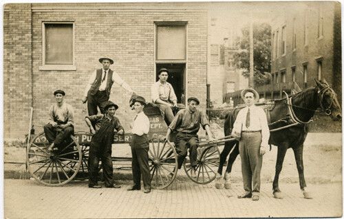 Postcards: Monmouth Gas Workers