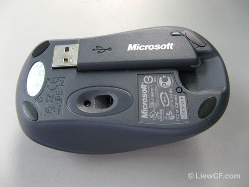 Microsoft Notebook Optical Mouse 3000 (back)