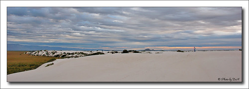 White Sands sunrise wide