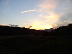 Sunset over Stowe