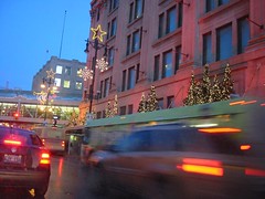 Lights on Portage Ave