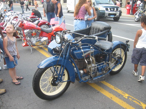 Excelsior-Henderson with sidecar