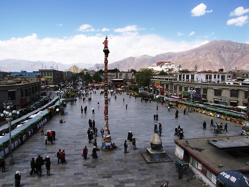 Barkhor  Square - Lhasa, Tibet May - 2006