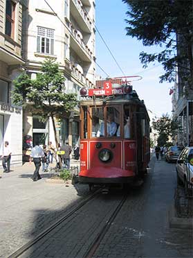 Istanbul Beyoglu Tram