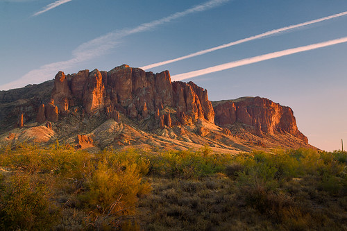 Sunset at Superstition - Redeveloped