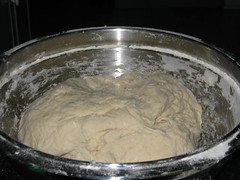 Wet dough