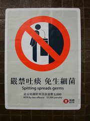 Spitting Spreads Germs