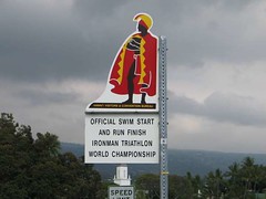 Ironman Start und Ende in Kailua-Kona