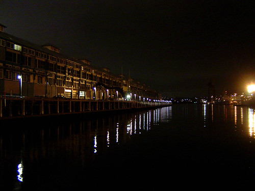 Night wharf