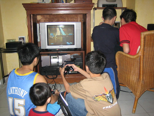 Playing Dota and PS2