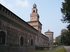 Castello  Sforzesco, Milan, Italy