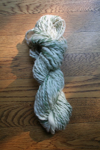 Corriedale with touches of colored Merino