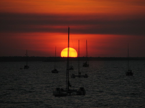 Sunset, Fannie Bay