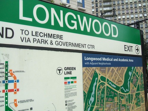 Longwood T stop