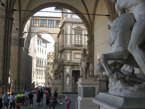 Galerie extérieure du Uffizi