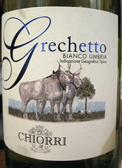 Grechetto Chiorri 2005 Bianco Umbria white wine