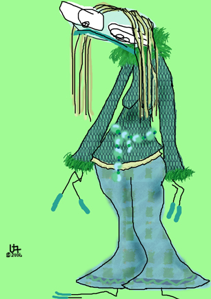Greeny-Green Character