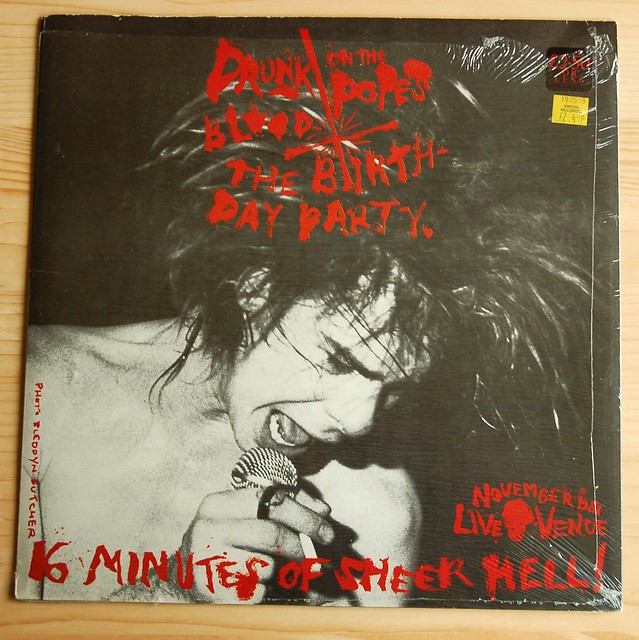 the birthday party drunk split 12 live ep with lydia lunch on one side ...