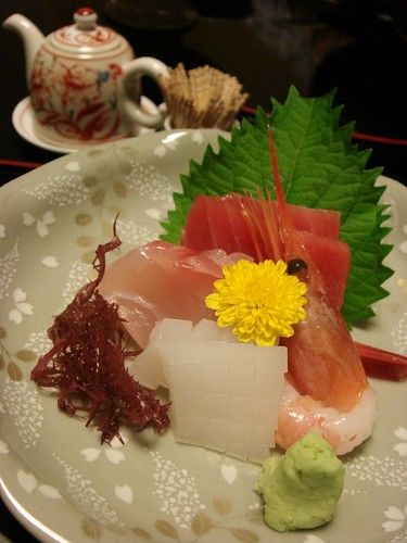 sashimi（raw fish）