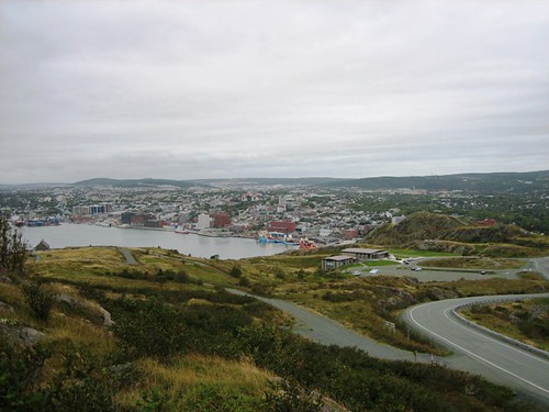 St Johns seen from Signal Hill