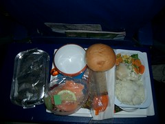 Aeroflot Chicken Dinner