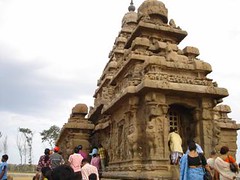 The main temple in Mahamallapuram