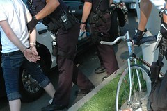 strange but true bike arrest
