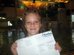 martha passes swimming lessons