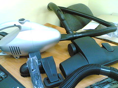 vacuum with accessories