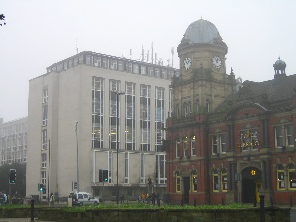 The Chem Engine Building behind the Library (btw 'The Library' is a pub)