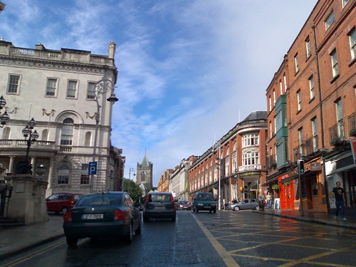 Leaving Dublin, or a bit of Blue Sky