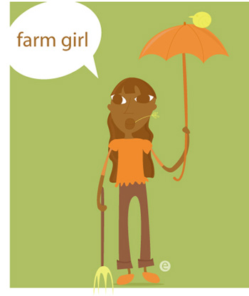 illustration friday - farm