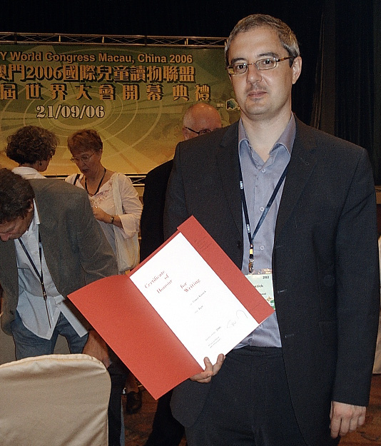 Conor Kostick at the IBBY 2006 Conference