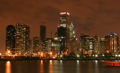 Chicago Skyline from Navy Pier