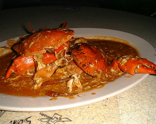 Asia Cafe's Sweet and Sour Breaded Crab