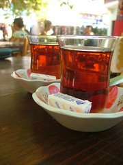 çesme (Turkey): first day of holidays..relax with a cup of chay...