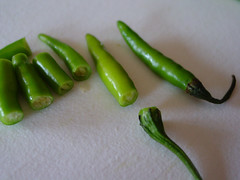 green chillies
