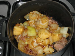 Beef and onions