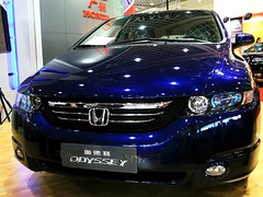 Honda Odyssey藍_車頭