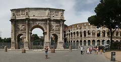 Image of Arch of Constantine from Panoramic Earth Rome Tour