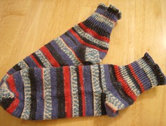 Stonewashed Socks