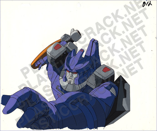 Deleted Scene Cel from Transformers The Movie