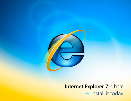 Thumb Internet Explorer 7: listo para usar