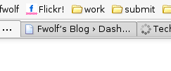 Fwolf's Blog > Dash